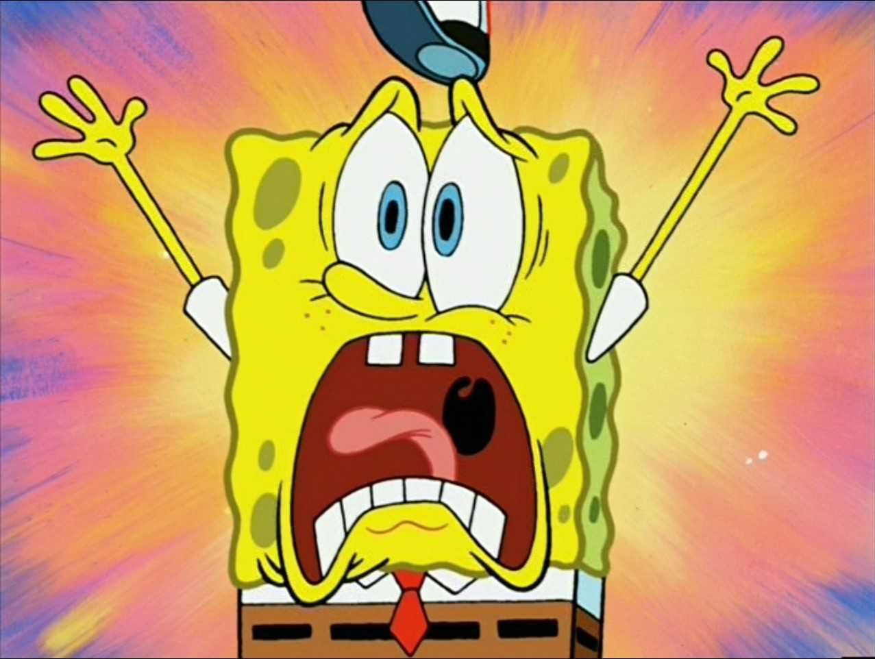 Spongebob Screaming Meme. 