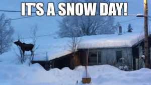 Snow Day Meme