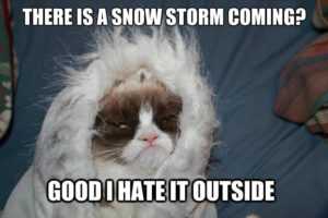 Snow Storm Meme