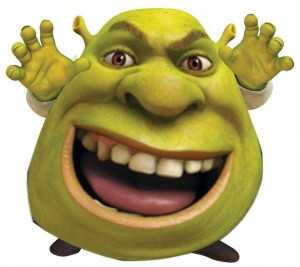 Shrek Meme Face