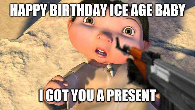 Ice Age Baby Meme - IdleMeme