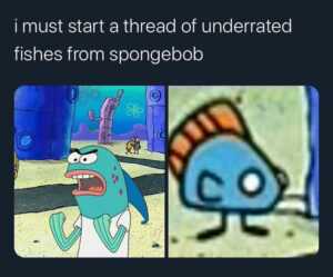 Spongebob Fish Meme