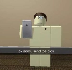 Send Toes Meme
