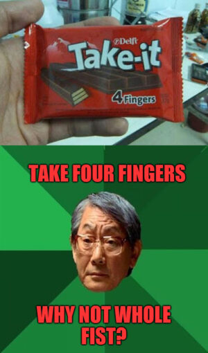 4 Fingers Meme