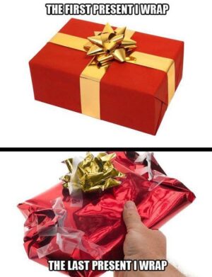 Wrapping Presents Meme