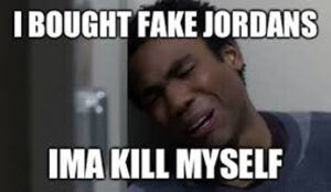 Fake Jordans Meme