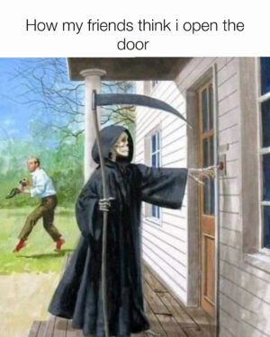 Open The Door Meme
