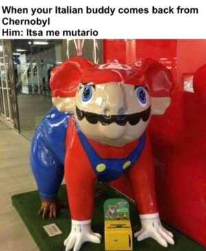 Elephant Mario Meme