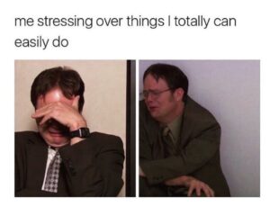 Stressed Meme